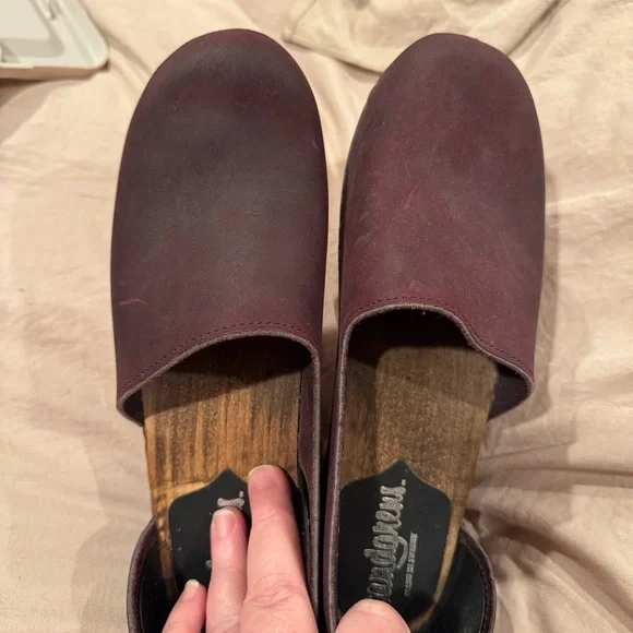 Sandgrens Leather Clogs - Picture 9 of 12